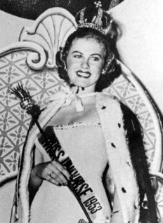 Armi Kuusela of Finland was crowned the first official Miss Universe and her sash says 1953 although she was crowned in 1952