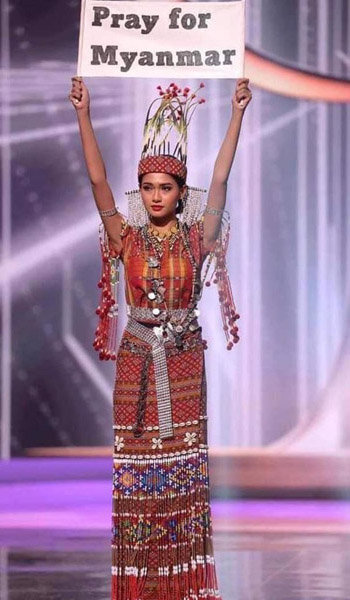 Myanmar's  national costume