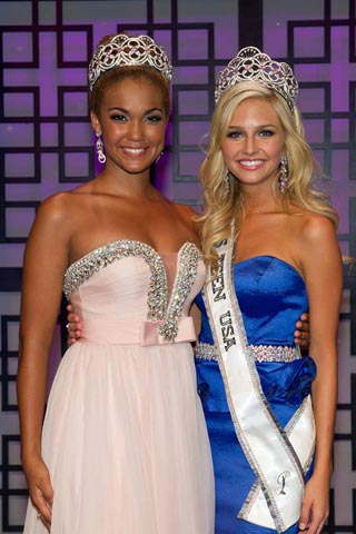 Miss Teen USA 2012, Logan West and Miss Teen USA 2013, Cassidy Wolf
