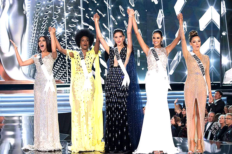 The top 5 - Colombia, Jamaica, Thailand, Venezuela, South Africa