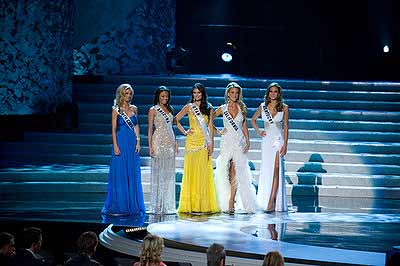 Top 5 of Miss USA 2009