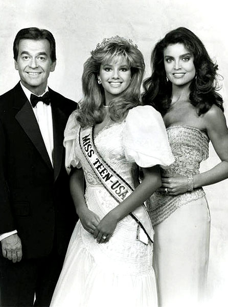 Dick Clark, Kristi Lynn Addis-Miss Teen USA 1987, Tracy Scoggins